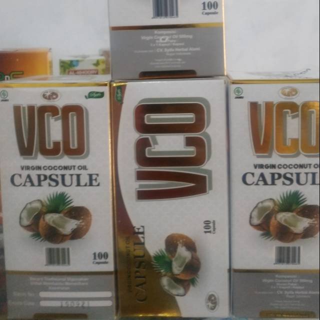 

VCO virgin coconut oil capsule