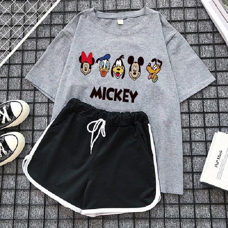 JNY.Co Setelan  Wanita MICKEY MINI FAMILY