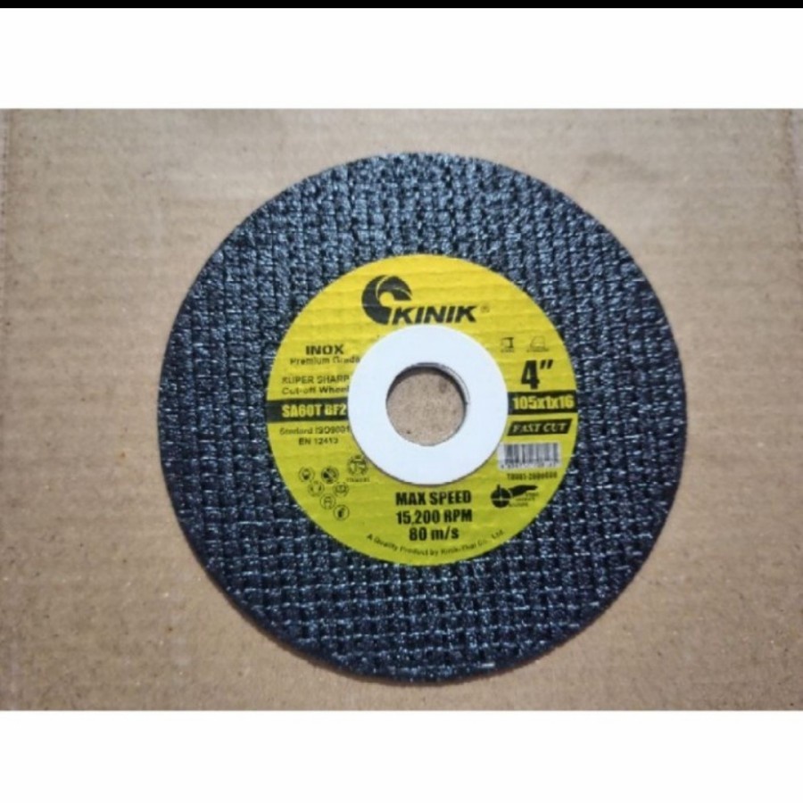 1set 10pcs Batu Gerinda Potong 4 x 1 KINIK Premium Cutting wheel