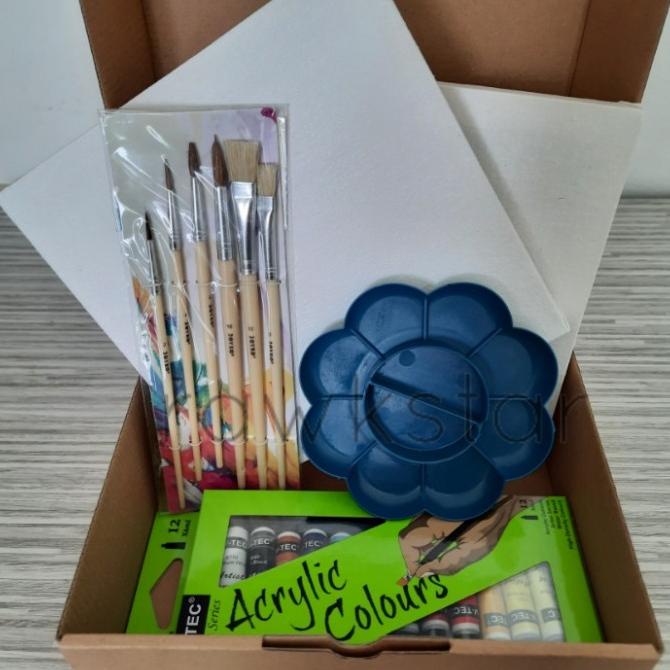 

PROMO Paket B Lukis Kanvas 20x20 Painting for Kids Arts/CAT AKRILIK SET/CAT AKRILIK SET 24 WARNA/CAT AKRILIK PASTEL/CAT AIR/CAT AIR LUKIS SET/CAT AIR GIOTTO/KUAS LUKIS 1 SET/KUAS LUKIS KECIL/KUAS LUKIS LENGKAP/KANVAS LUKIS/KANVAS LUKIS SKETSA/KANVAS LUKIS