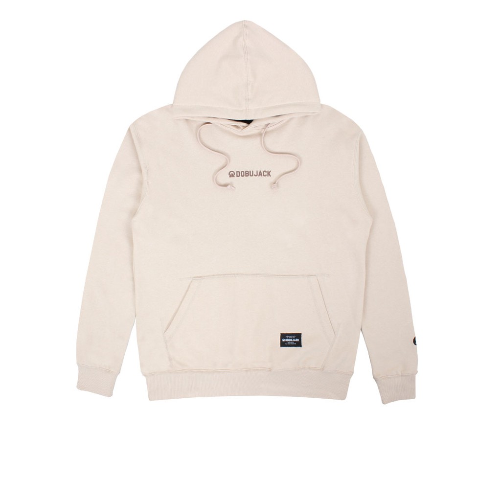 

Dobujack Little Logo Beige Hoodie