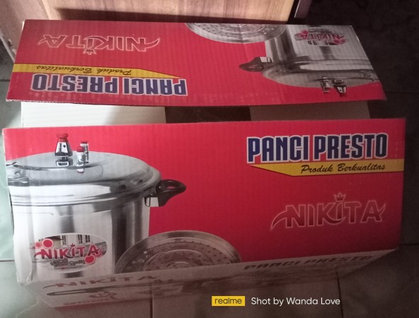 Panci Presto Nikita 12 Liter - Pressure Cooker - 28 Cm