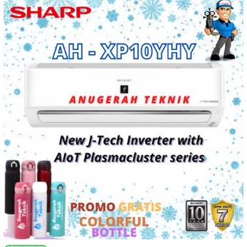 AC SPLIT SHARP 1,5PK J-TECH INVERTER ALOWATT PLASMACLUSTER - XP13YHY