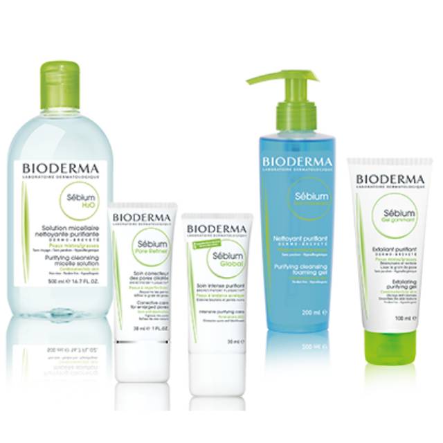 Paket Bioderma Sebium Kulit Berminyak Dan Berjerawat Shopee Indonesia