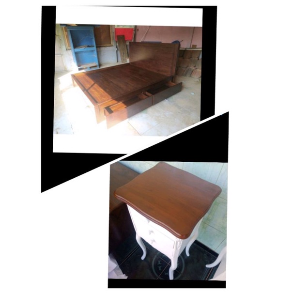 SET FURNITURE JATI CUSTOM