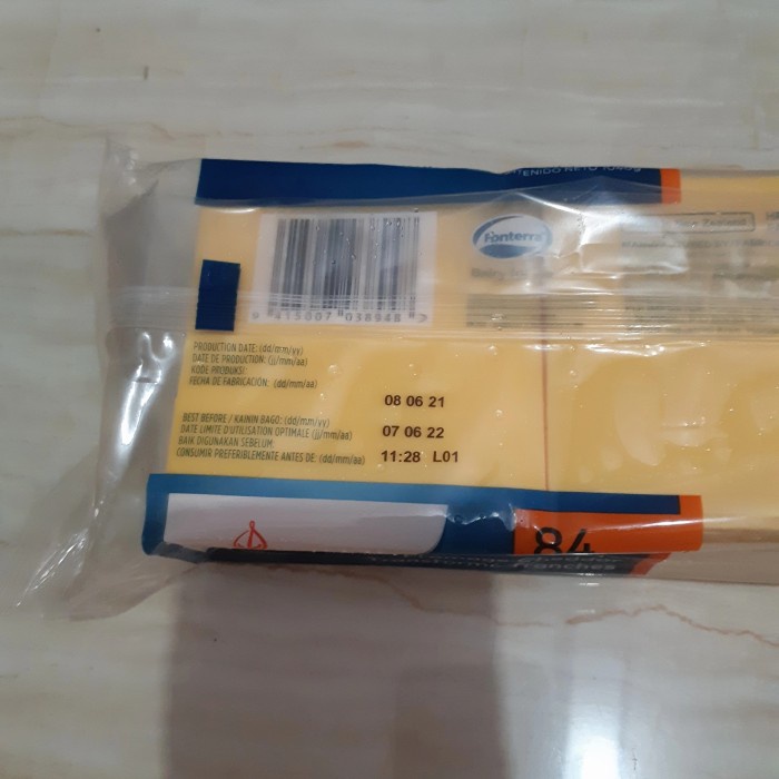 

Ee541F10 Keju Leleh Anchor Cheddar Cheese Slices/ Anchor Red Cheddar 84 Slice 6dd
