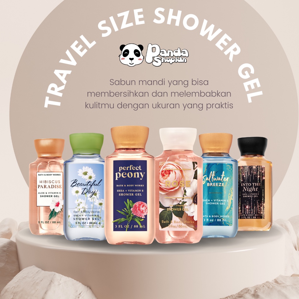 BBW Shower Gel Travel Size