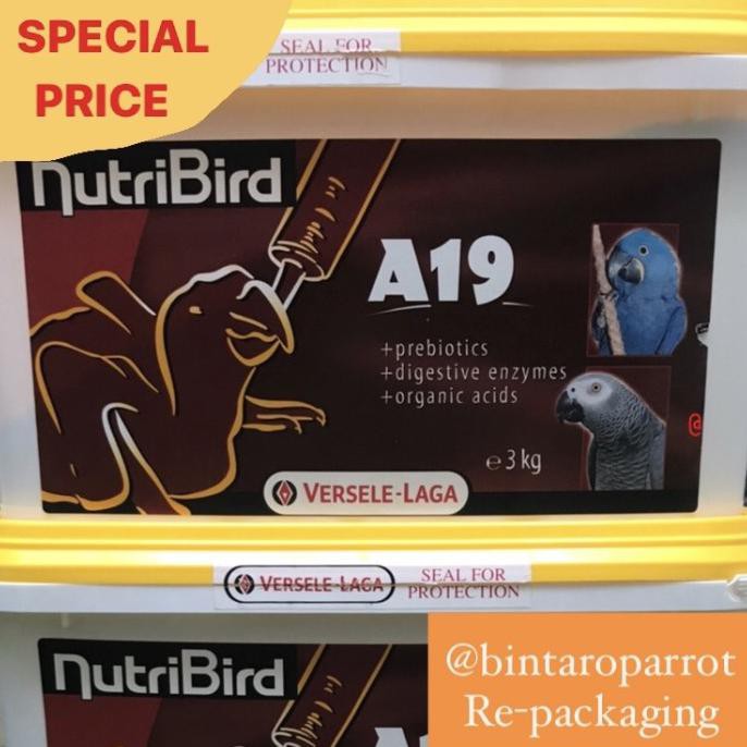Nutribird A19 - Pakan lolohan anakan 450gr (repack)