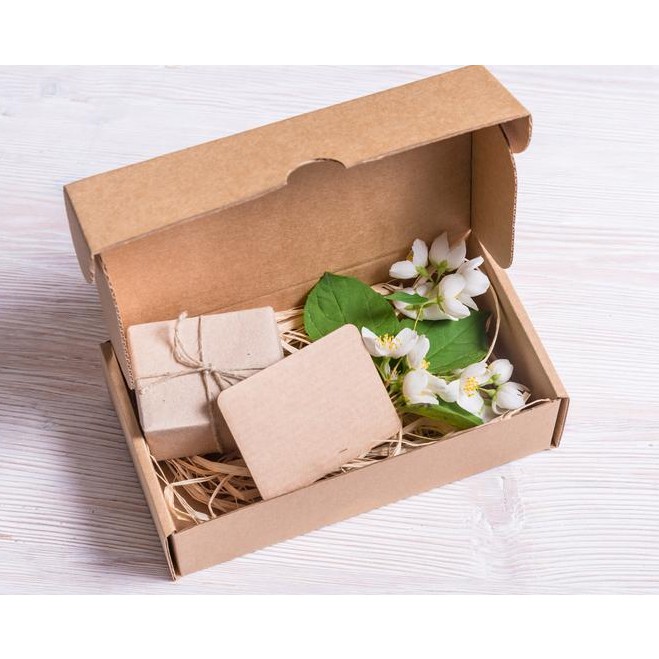 Kardus Packing Kecil Olshop Kraft 20x10x7 cm Dus Packing Kecil Box Packaging Mini Series Kue Kado