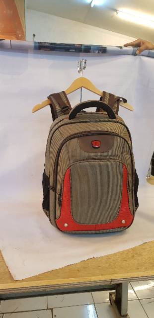 Tas Ransel Backpack Bodypack Softcase Laptop Polofelix Pria Wanita Sekolah Kuliah Kerja Murah