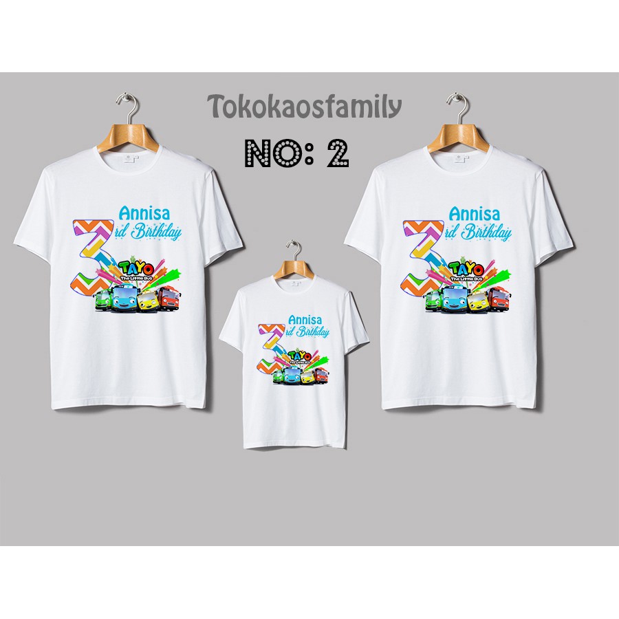 kaos tayo ultah couple family