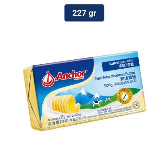 

pekanbaru / ANCHOR 227grm SALTED