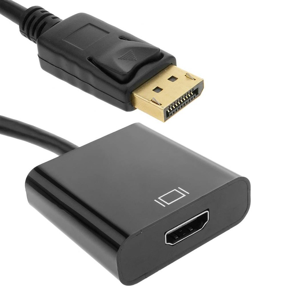 Display Port to HDMI Converter Adapter DP DisplayPort