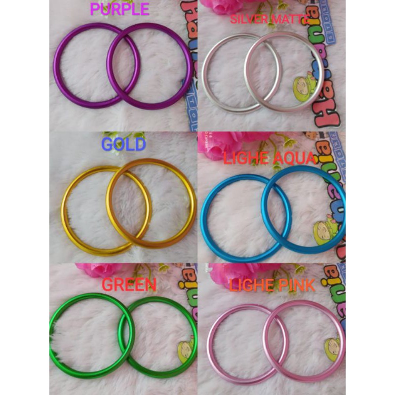 RING GENDONGAN ALUMUNIUM SIZE L SOLID RING TANPA CELAH BUKAN CUDDLE ME