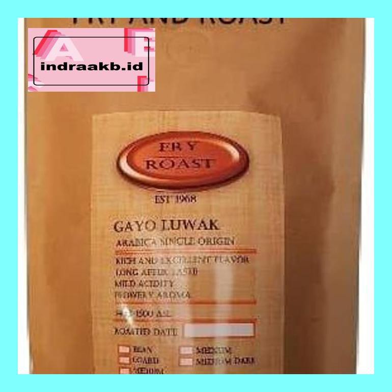 

Kops05X Kopi Arabika Gayo Luwak Liar 200 Gram Biji Dan Bubuk - Biji Cof05Sc