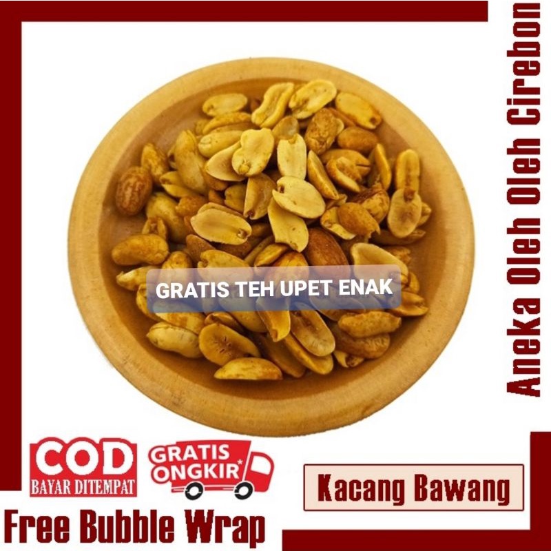 

KACANG BAWANG / KACANG GAWIL / KACANG KUPAS GORENG ENAK GRATIS teh upet khas cirebon