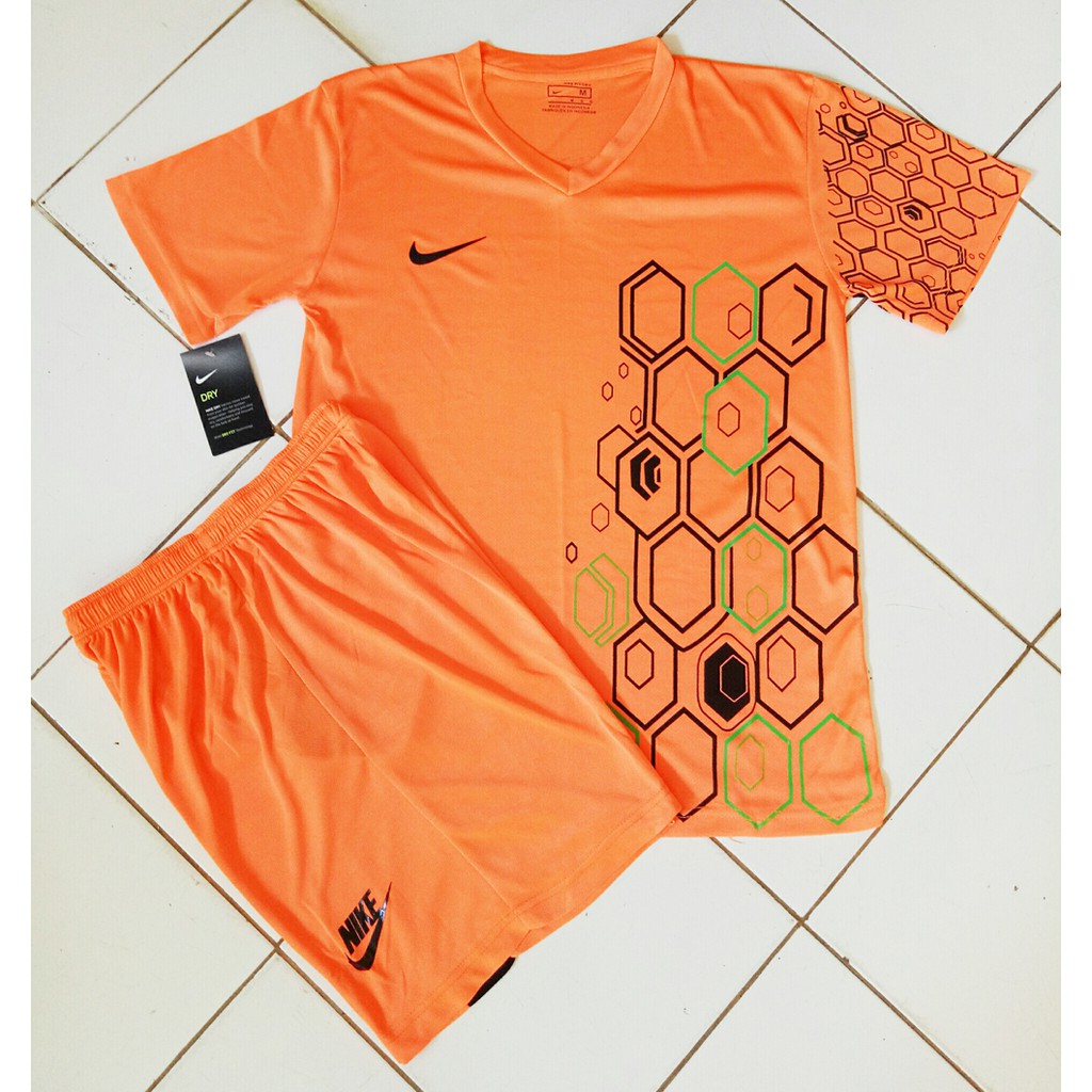 Jersey setelan nike pink/ seragam kostum olahraga/ sepak bola/ futsal/ voli/ badminton