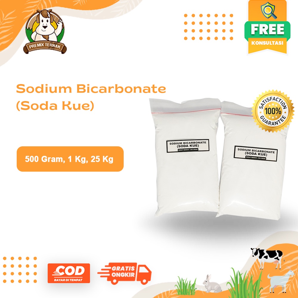 

SODA KUE 500 GRAM - Baking Soda Food Grade Sodium Bicarbonate