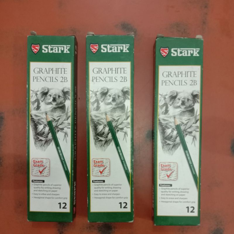 

Pensil 2B Pensil Stark per kotak
