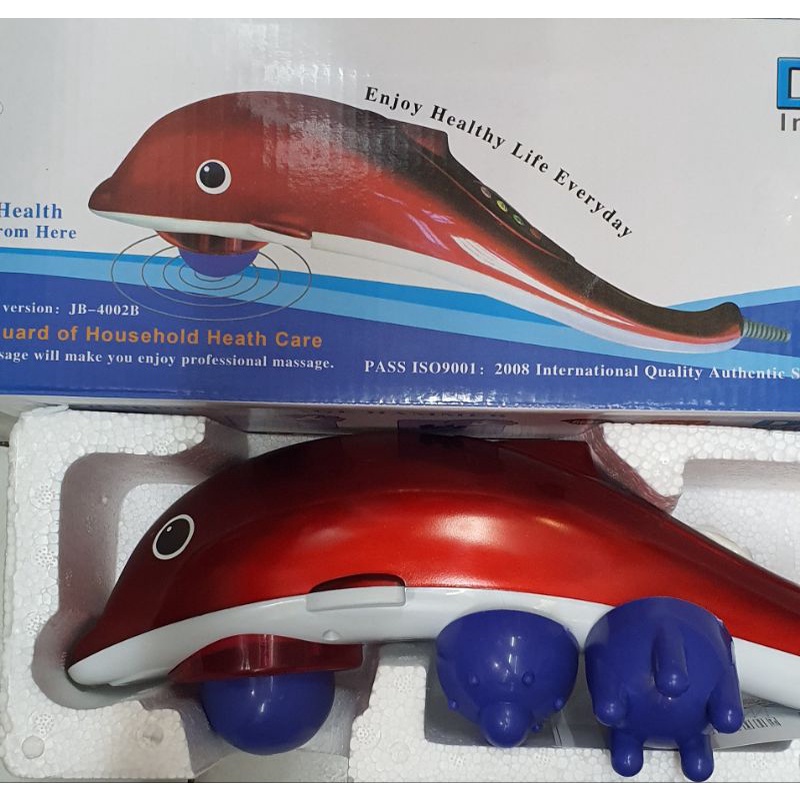 Alat Pijat Badan Dolphin / dolphin massge infrared 6in1