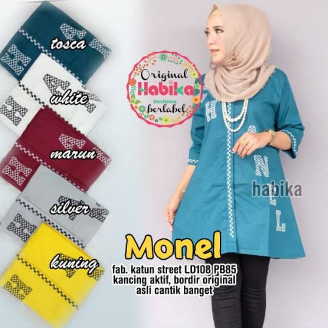 Atasan wanita/blouse/katun/monel