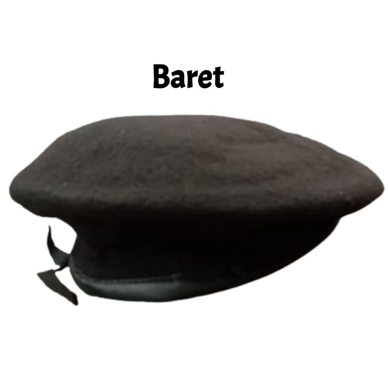 topi pramuka Boni dan Baret untuk laki-laki dan perempuan SD,SMP,SMK/SMA