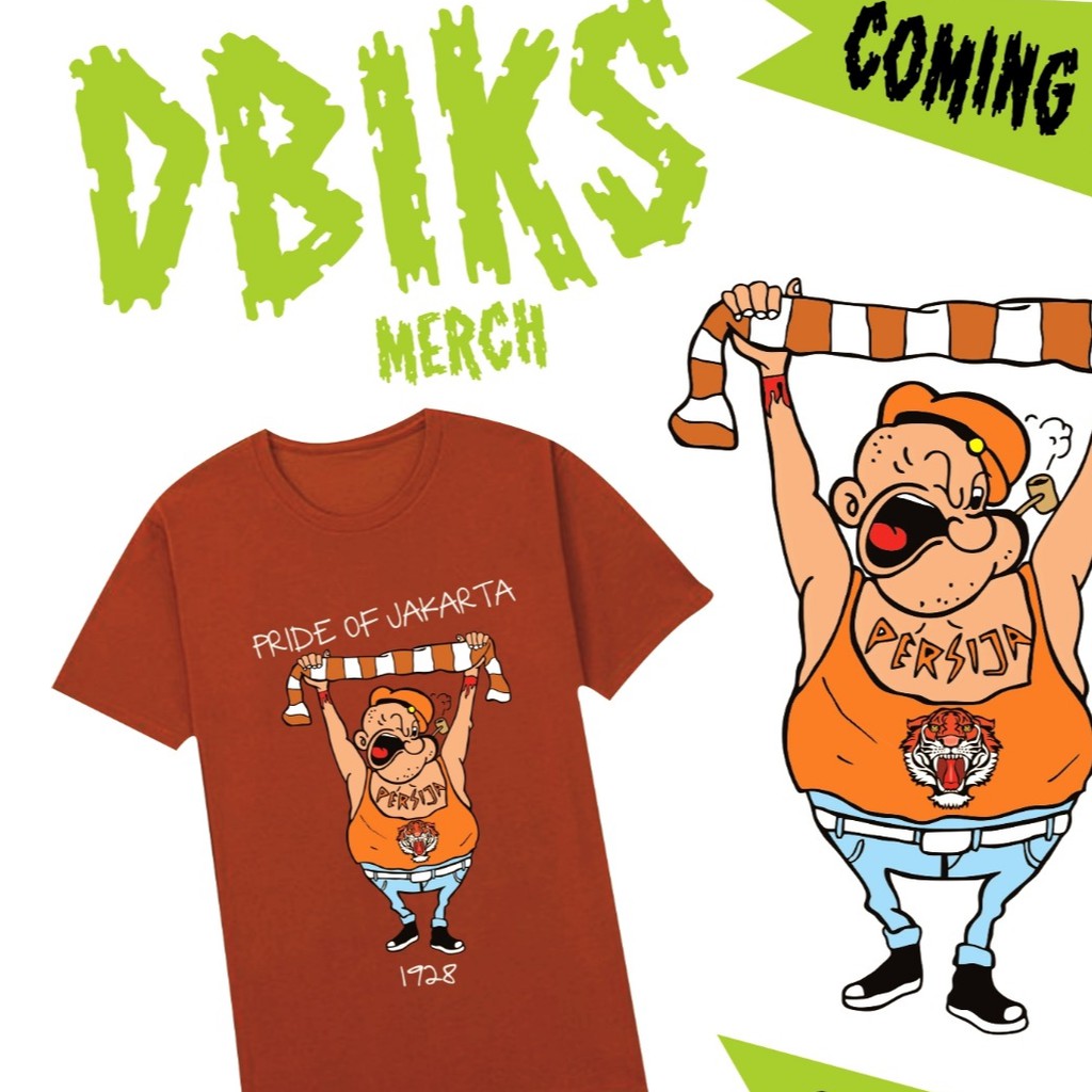 Kaos Persija "Pride Of Jakarta" Limited  edition