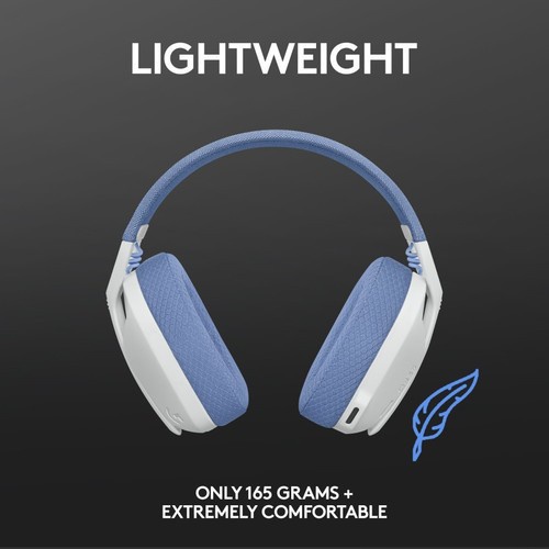 Logitech G435 Headset Gaming Bluetooth Wireless Ultra-light