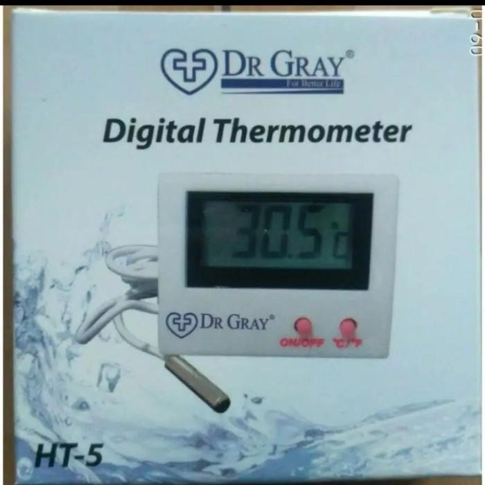 Thermometer Kulkas Digital DR GRAY Thermometer Suhu
