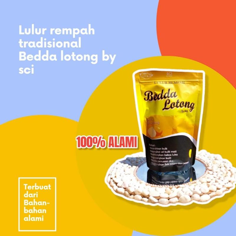 Lulur Rempah Bedda lotong By SCI