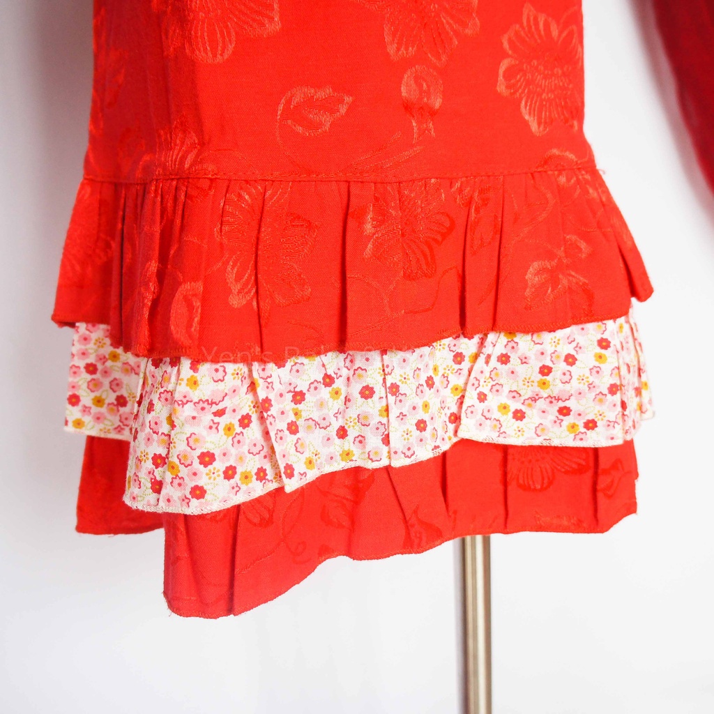 Dress Imlek 8006 - Dress Anak
