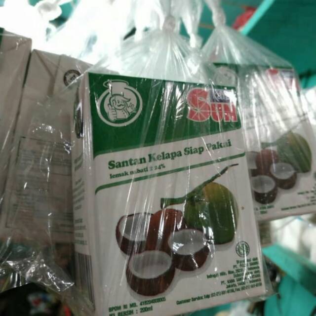 

Santan siap pakai SUN KARA