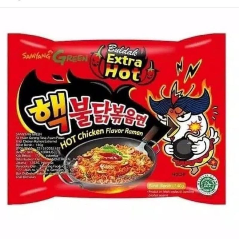 

MIE KOREA SAMYANG EXP MEI dan JULI 2021 (CARBONARA, ORIGINAL, HOT SPICY dan CHEESE)