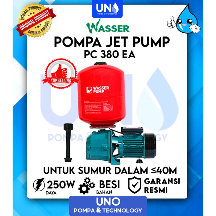 Pompa air Wasser PC 380 EA (tanpa tabung)