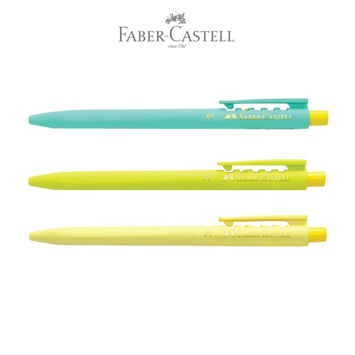 

Faber-Castell Pulpen P7 Pastel Barrel Colors - 0.7 mm