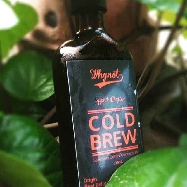 

Whynot Coldbrew varian black coffe