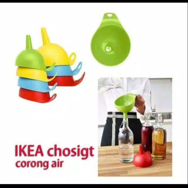 IK*A CHOSIGT Corong Air / Corong Minyak / Corong Dapur Serbaguna isi 2