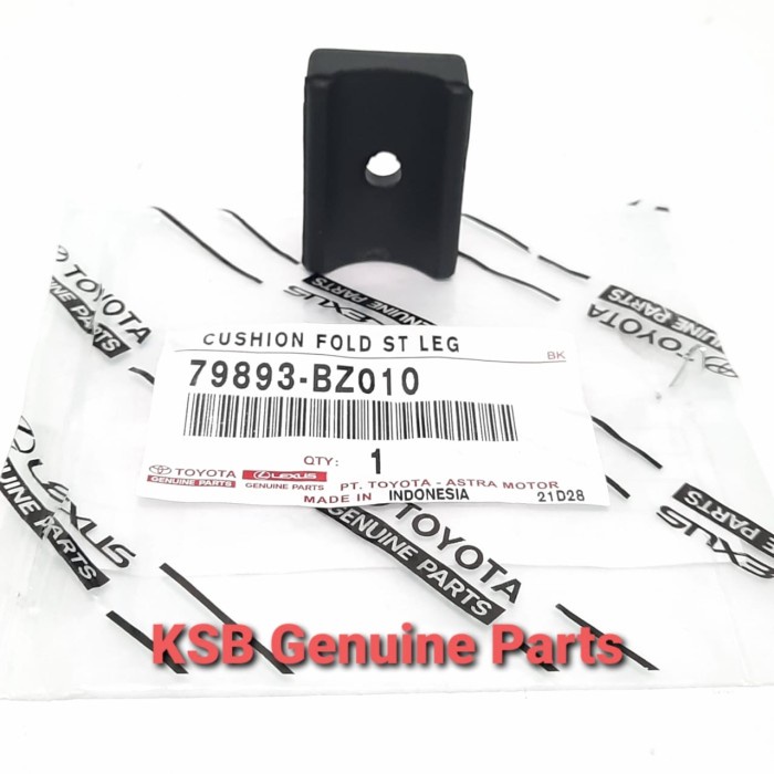 Karet Jok Kursi Bangku Belakang Avanza Xenia Veloz Original Asli