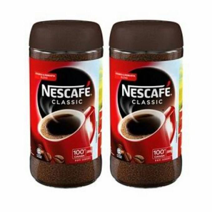 

NESCAFE Classic Kopi Instan Kopi Hitam 200 gr 200gr