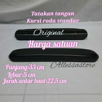 tatakan tangan kursi roda standar original