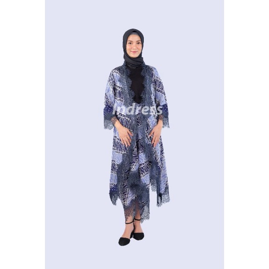 Setelan Outer Batik Renda Misca