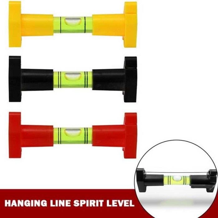 Waterpass Manual Alat Ukur Sudut Kemiringan Inclinometer Spirit Level - Hitam