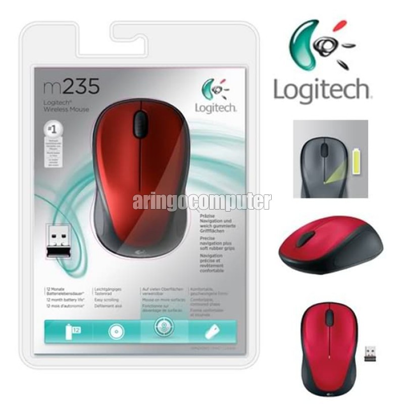 Mouse Logitech Wireless M235 ORIGINAL