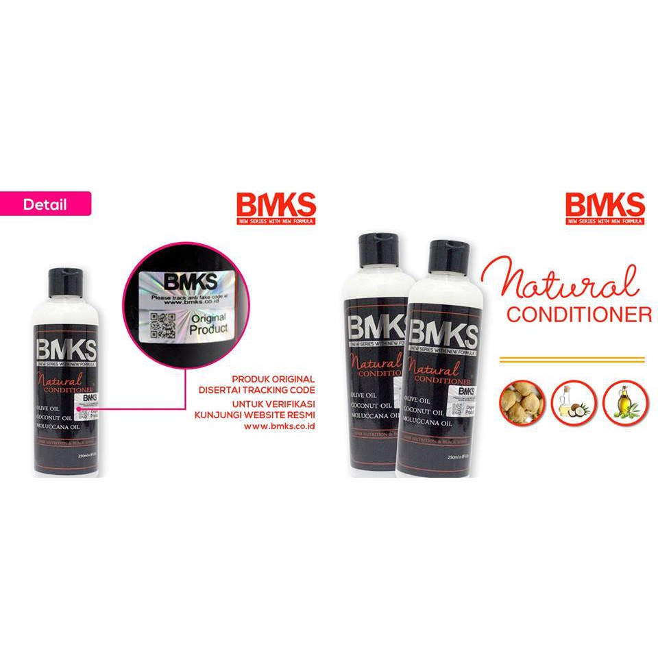 BMKS Conditioner Original BPOM Kondisioner Rambut Perawatan Rambut Rontok Rusak Treatment Rambut ORI