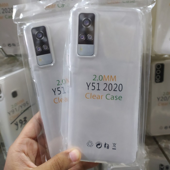 C/C- Softcase Clear Case Sillikon Kondom Case Bening Case Vivo Y51 2020