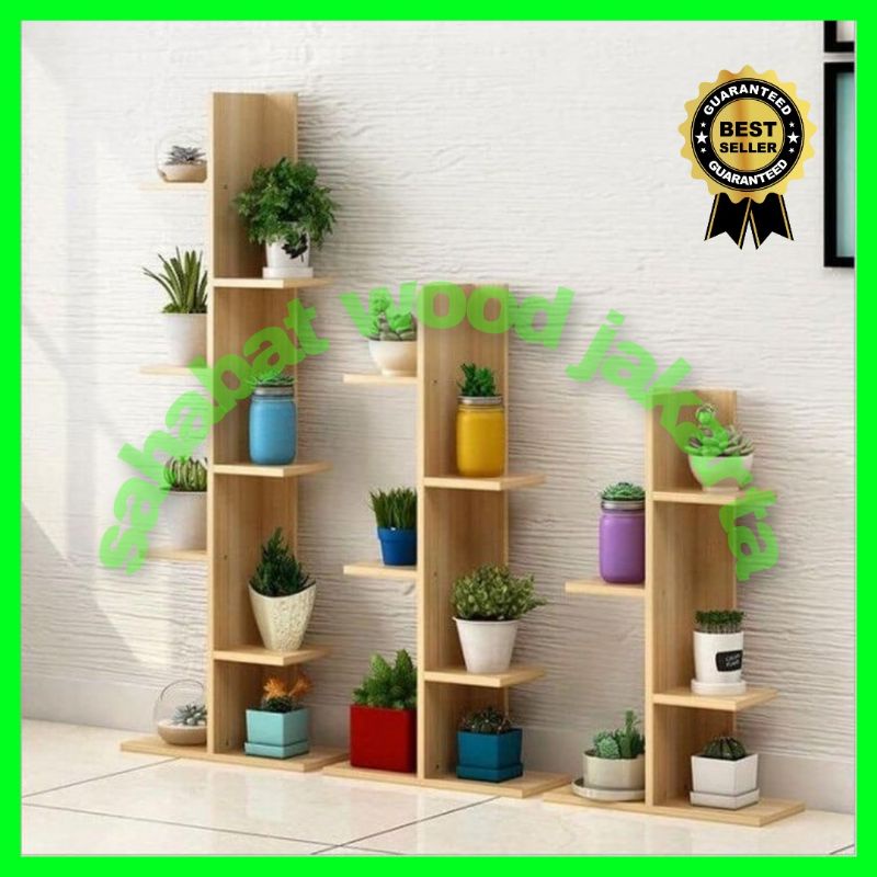 Rak bunga minimalis / Rak bunga 3 tingkat / Rak bunga 4 tingkat / Rak bunga 5 tingkat