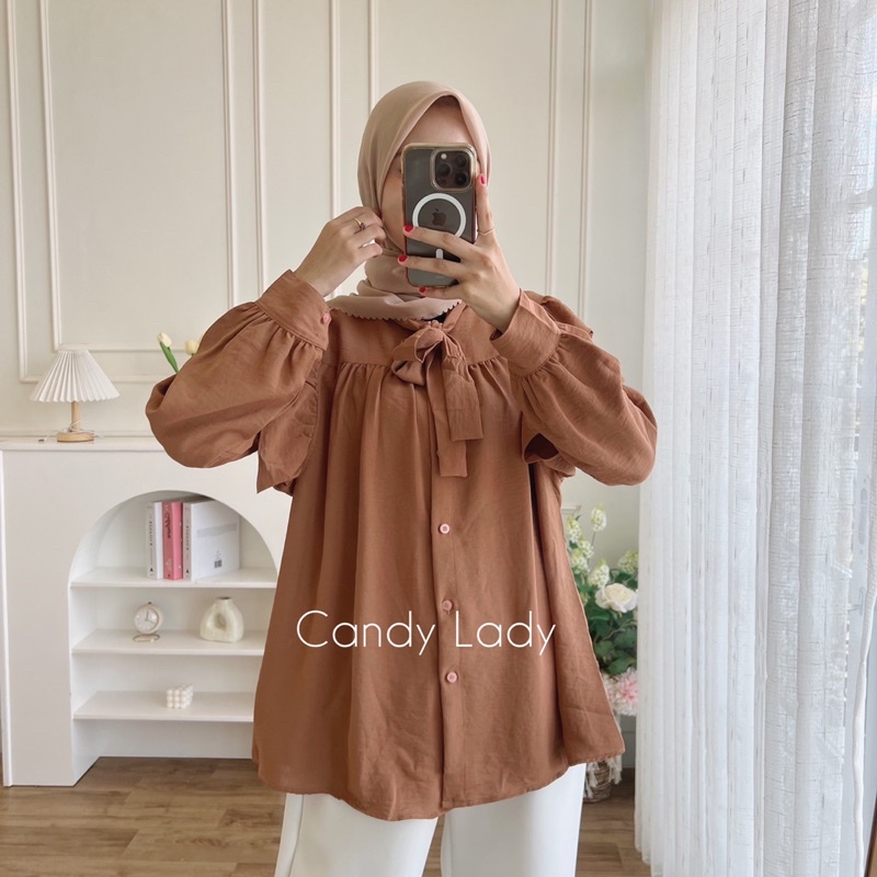 DANIRA BLOUSE CRINCLE REMPEL TALI