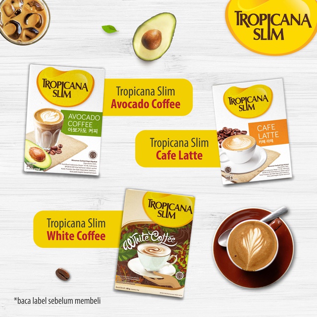 Tropicana Slim Avocado Coffee 4 Sachet