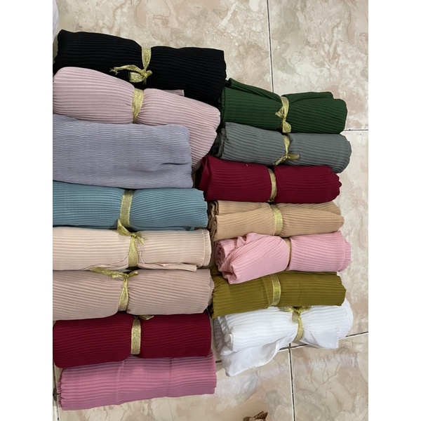 Pashmina Plisket Ceruty Babydoll