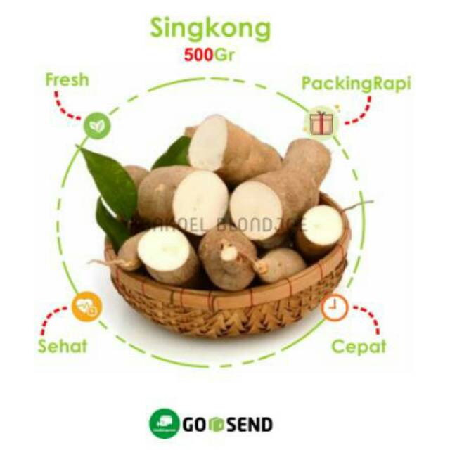 

UBI SINGKONG 1KG SEGAR / POHONG / CASSAVA / PASAR ONLINE MURAH SURABAYA